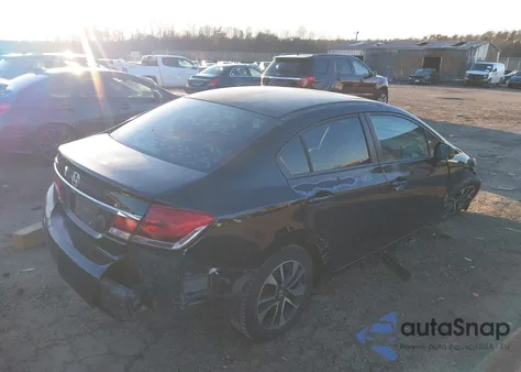 2013 Honda Civic Ex from USA, damaged, VIN 2HGFB2F82DH540787